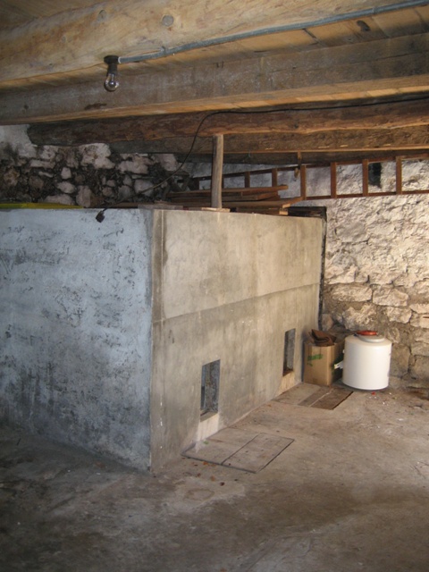 Wine vats in the Konoba